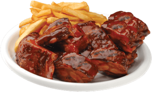Rib Tips and Fries